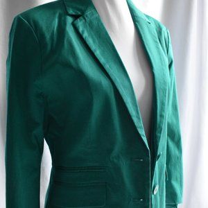 New York & Company Green Suit Jacket